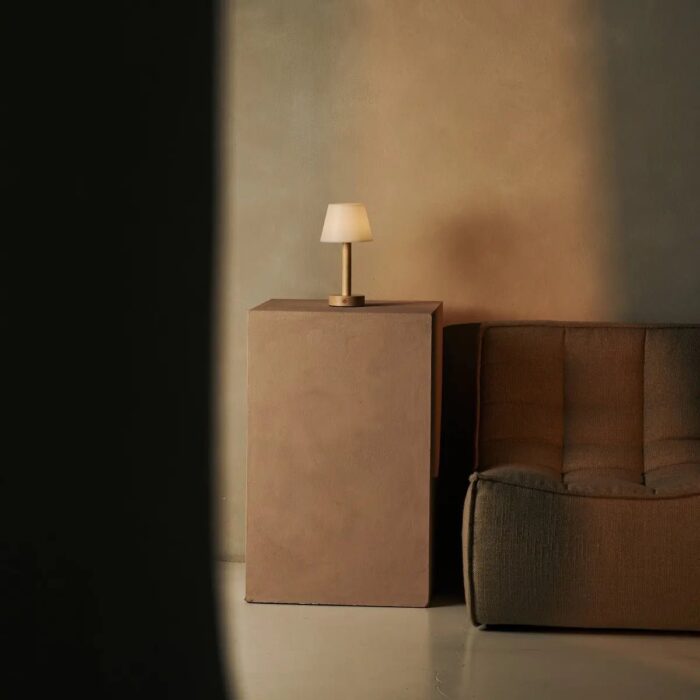 Lampă reîncărcabilă Zoë din lemn, maro deschis - imagine 12