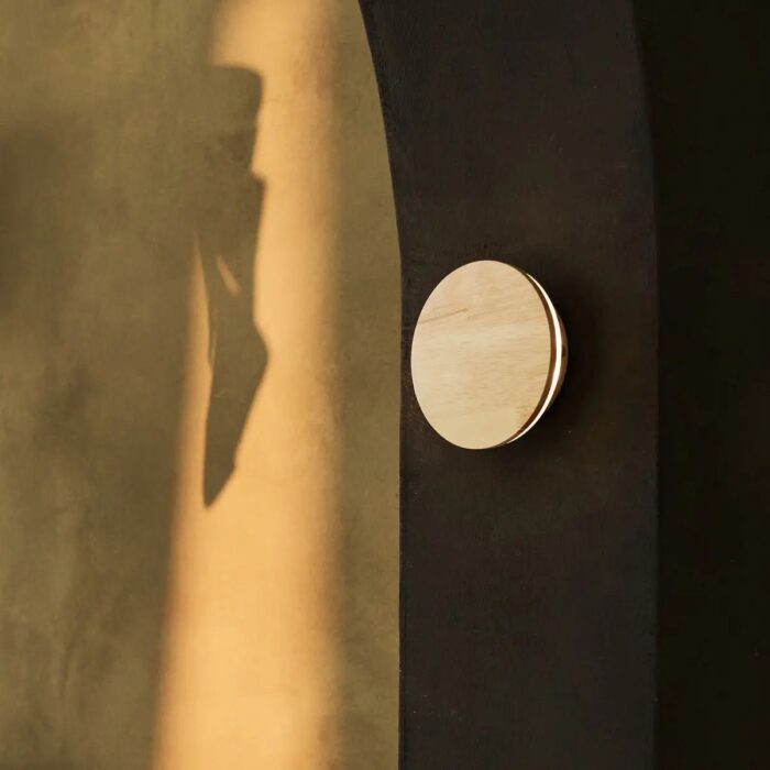 Aplică reîncărcabilă Lou din lemn, maro deschis - imagine 2