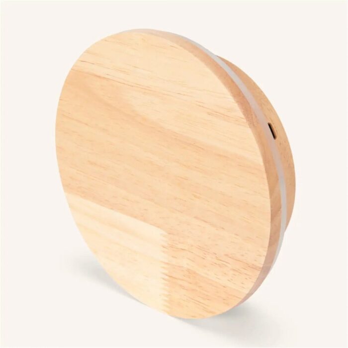 Aplică reîncărcabilă Lou din lemn, maro deschis - imagine 15