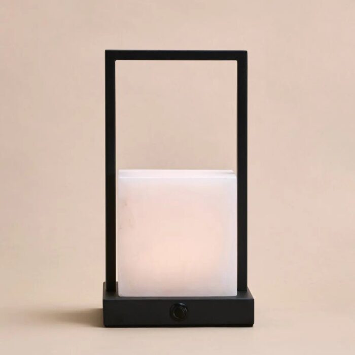 Lampă reîncărcabilă Nola din alabastru - imagine 8