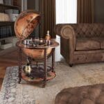 Bacco - Glob Bar Italian cu Detalii Vintage din Secolul XVI - imagine 3