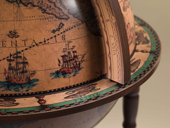 Glob Bar Calipso – Eleganță Clasică și Inspirație pentru Living - imagine 3