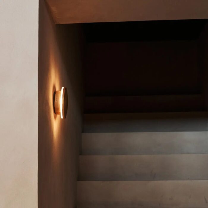 Aplică reîncărcabilă Lou din lemn, maro deschis - imagine 10