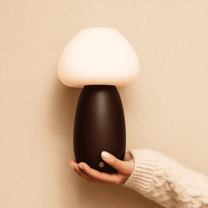 Lampă Ursuleț din Lemn Maro - imagine 8