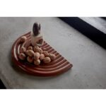 Platou ceramic curcubeu - Decor de perete handmade - imagine 4