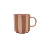 Cana Toppu cu dungi pictate manual