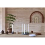 Suport ceramic pentru lumânări Savi - Design organic - imagine 4