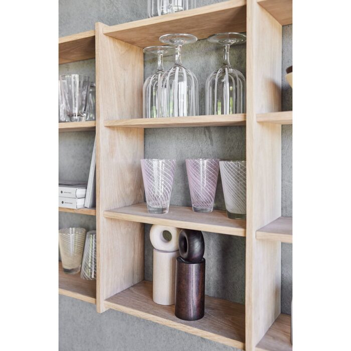 Set 2 pahare Yuka Groove - Creații artizanale din sticlă - imagine 4