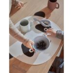 Suport de farfurie în formă de Panda, din silicon - imagine 3