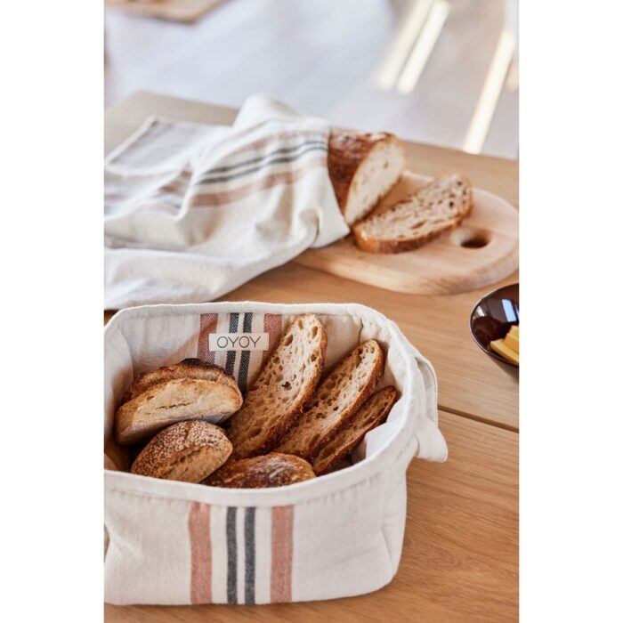 Coș de pâine Linu din bumbac organic - imagine 3