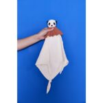 Păturică de Alint Panda LinLin - Jucărie Senzorială pentru Bebeluși - imagine 4