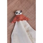 Păturică de Alint Panda LinLin - Jucărie Senzorială pentru Bebeluși - imagine 3