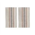 Set 2 Prosoape de Bucătărie Linu din Bumbac Organic