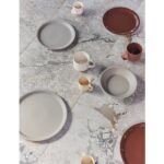 Set 2 Farfurii Yuka pentru Prânz - Design Artizanal - imagine 4