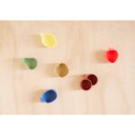 Set boluri decorative Lămâie și Pară pentru gustări - imagine 2