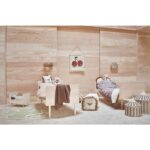 Set de pat pentru păpușă Iro cu saltea - imagine 4