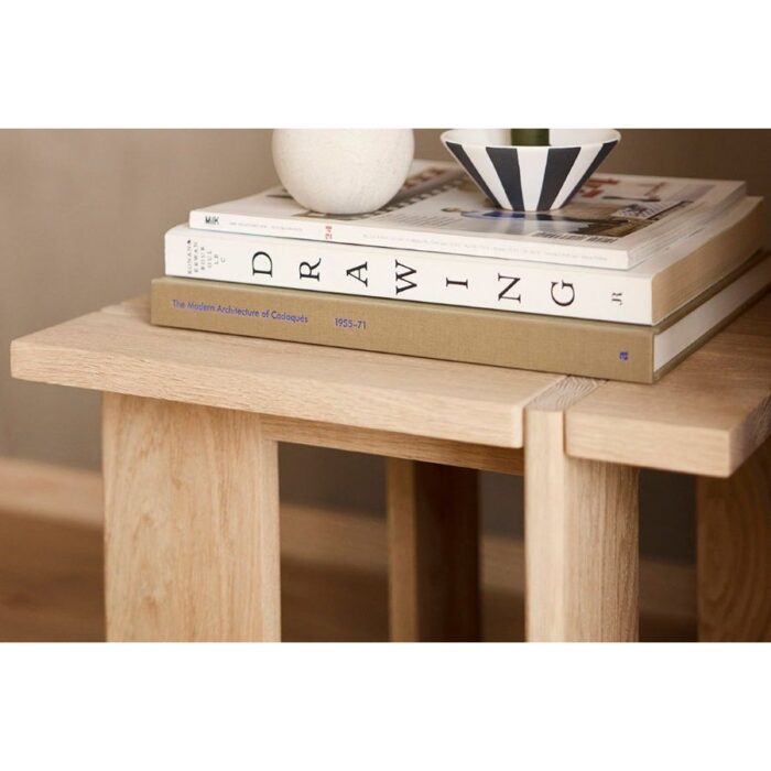 Măsuță Laterală Pătrată OYOY - Design Nordic - imagine 2