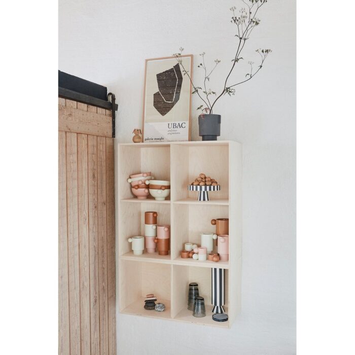 Bol decorativ Inka din porțelan, stil scandinav - imagine 4