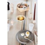 Față de masă Linu din bumbac organic, model spic, 200x140 cm - imagine 2