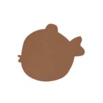 Suport farfurie din silicon Little Finn pentru copii