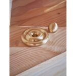 Sfeșnic Savi din Alamă Masivă - Design Elegant - imagine 2