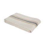 Față de masă Linu din bumbac organic, model spic, 200x140 cm