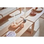 Suport ceramic pentru lumânări Savi - Design organic - imagine 3