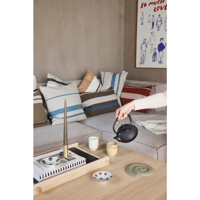 Husă decorativă Sofuto cu dungi - model lung - imagine 2