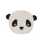 Suport de farfurie în formă de Panda, din silicon