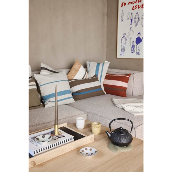 Husă decorativă Sofuto cu dungi - model lung - imagine 3