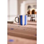 Cană Toppu cu design în dungi pictat manual - imagine 2