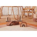 Zornăitoare Curcubeu din Lemn Natural - imagine 2