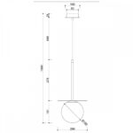 BORRA B - Lampă suspendată IP44 - imagine 5