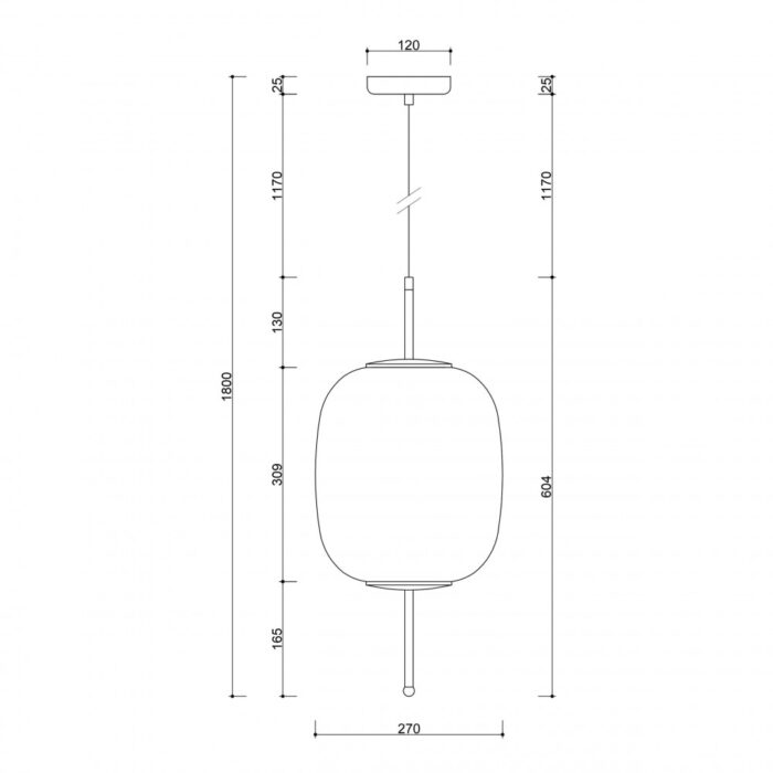 EPLI B - Lampă suspendată - imagine 6