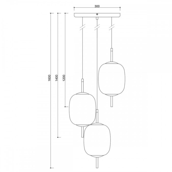 EPLI MINI 3P - Lampă suspendată - imagine 2