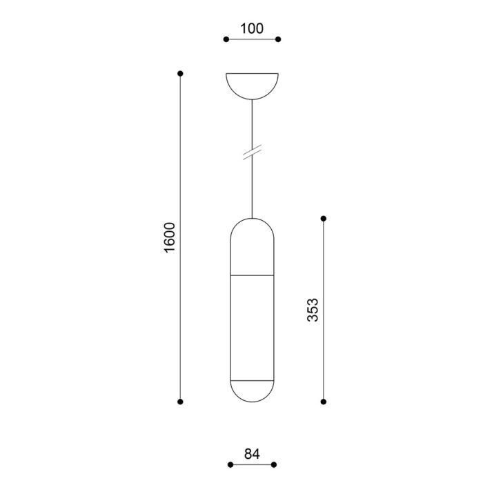 FUNSUI A - Lampă suspendată - imagine 3