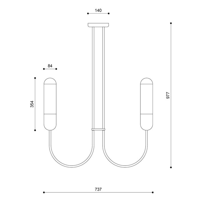 FUNSUI B - Candelabru - imagine 5