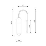 FUNSUI W A - Aplică de perete - imagine 6