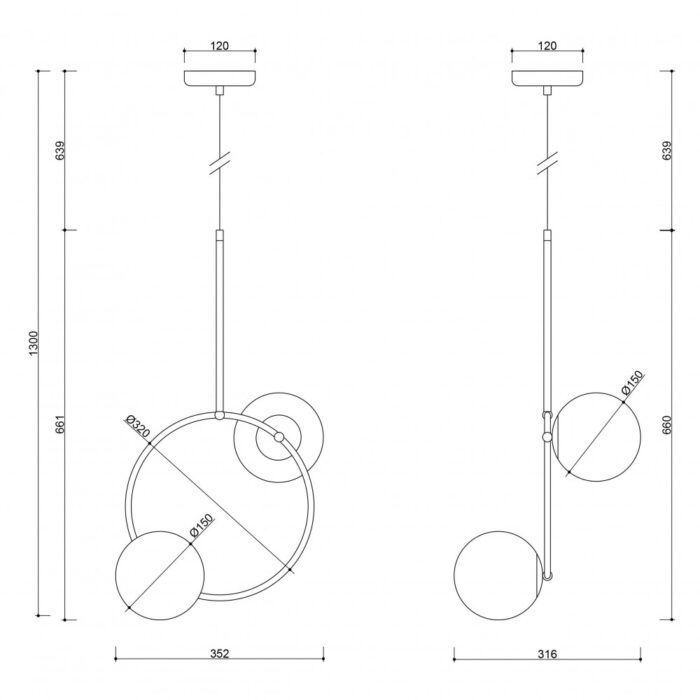FUPPU A - Lampă suspendată - imagine 4