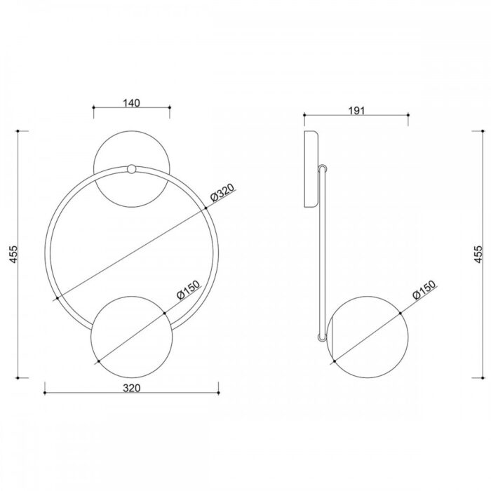 FUPPU B - Aplică de perete - imagine 4