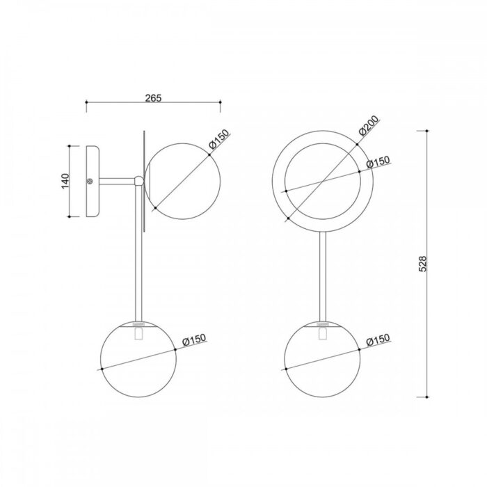 FURIKO A - Aplică de perete - imagine 5
