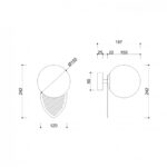 FYLLO B - Aplică de perete - imagine 6