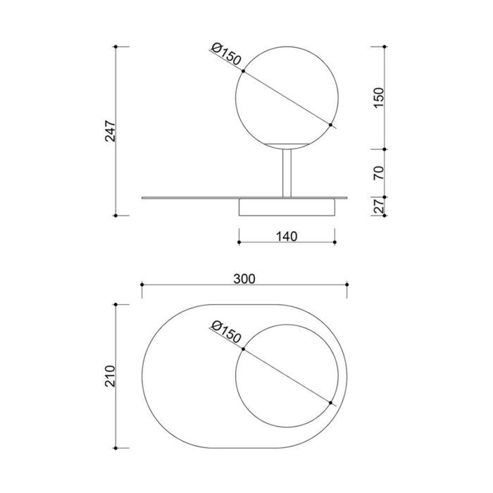 HANEA ST - Lampă de masă - imagine 6