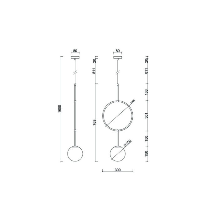ISUULLA A - Lampă suspendată IP44 - imagine 3