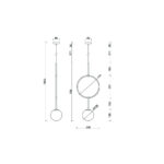 ISUULLA A - Lampă suspendată - imagine 3