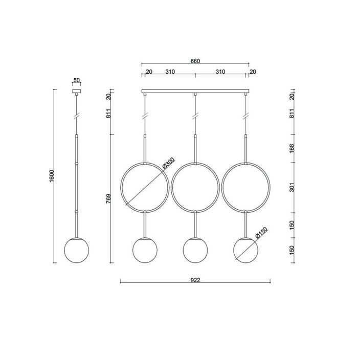 ISUULLA C - Plafonieră - imagine 4