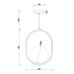 KOBAN B - Lampă suspendată IP44 - imagine 6