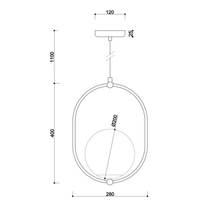 KOBAN B - Lampă suspendată IP44 - imagine 6
