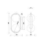 KOBAN E - Aplică de perete IP44 - imagine 4