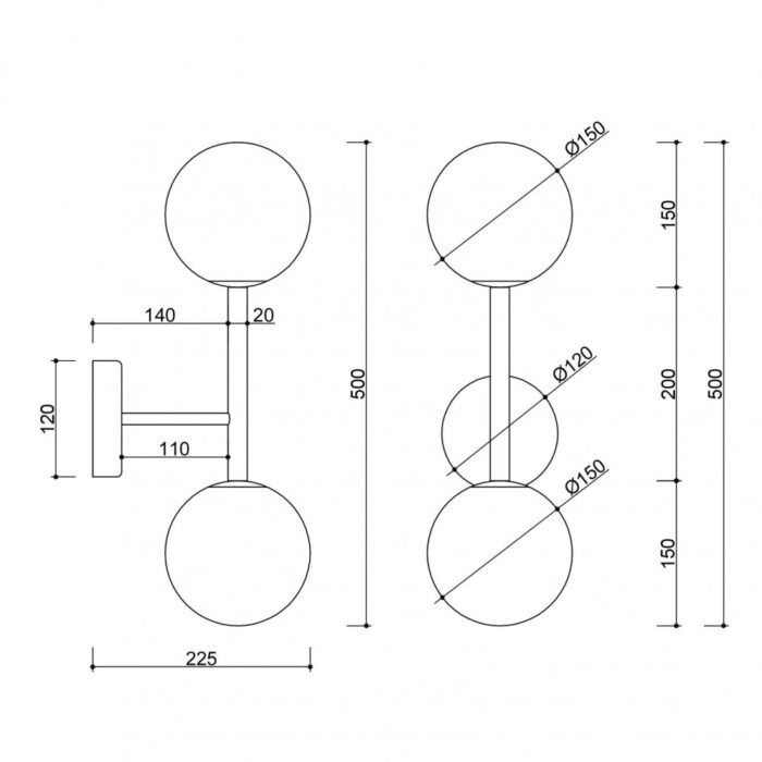 KOP B - Aplică de perete IP44 - imagine 5